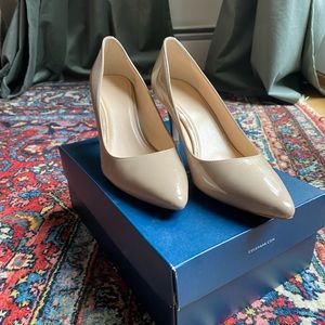 Cole Haan Prieta Pump II Maple Sugar Patent Leather Size 9